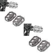 2x Footpegs Extension compatible with BMW F 750 / 850 / Adventure GS 19-21 FE1 grey Discount Set