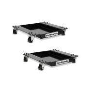 2x Motorcycle custom mover for ConStands Midlift M black Discount Set