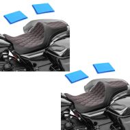 2x Gel Seat fits for Harley Davidson Touring 08-24 Craftride FR6 Two-Up Set Discount