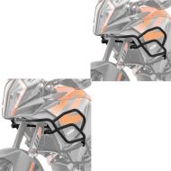 2x Fairing Crash bar X21 compatible with KTM 1050 Adventure 15-16 upper engine guard black Discount Set