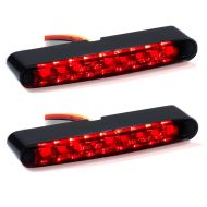 2x Motorbike LED Tail Light strip + Brakelight Lumitecs TX41 dark tinted Discount Set