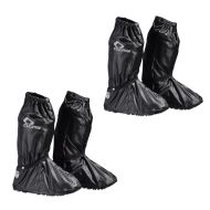 2x Rain shoes cover motorcycle XGP Rain Overshoes Size XXL waterproof black Discount Set