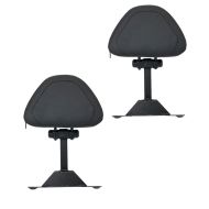 2x Rider backrest compatible with BMW R1200/1250GS 13-24 Tourtecs black Discount Set