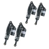 2x Motorcycle rear shock absorbers 11.02 inch suspension shocks universal RS2B Discount Set