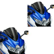 2 x Racing Screen Z compatible with Suzuki GSX-R 750 / 600 08-10 Dark Smoke Puig Set Discount