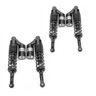 2x Motorcycle rear shock absorbers 15.75 inch suspension shocks universal RS2B Discount Set
