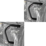 2x Engine Guard compatible with Triumph Bonneville Bobber 17-21 crash bar Craftride CB2 Discount Set