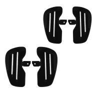 2x Footboards front Footrests driver fits for Harley Davidson Softail Street Bob 18-24 Craftride TB1 black Set Discount