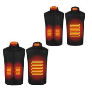 2x Heating vest / Heated motorcycle vest Size XL XGP HW1 USB Discount Set
