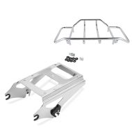 Set: Gepäckträger TP Abnehmbar für Harley Touring Modelle 09-13 chrom + Gepäckträger für Harley- Topcase Touring Modelle 84-21 chrom_1