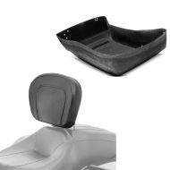 Set: Fahrer Rückenlehne für Harley Touring Modelle 1997-2021 + Innenverkleidung für Harley- Touring Topcase King Tour Pak 14-20_1