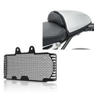 Set: Soziusabdeckung für BMW R NineT 14-21 Höckerabdeckung Zaddox in silber + Kühlerabdeckung für BMW R NineT 14-21 Kühlergrill Zaddox KG1 schwarz_1