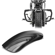 Set: Sturzbügel für Harley Davidson Sportster Forty-Eight 48 (XL 1200 X) 10-20 Craftride Mustache schwarz + Metall Front Fender Kurz für Harley Davidson Sportster Forty Eight 48 / Special 10-20 Craftride_1