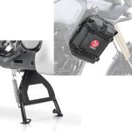 Set: Hauptständer Honda Transalp XL 600 V 91-99 Mittelständer ConStands in schwarz + Sturzbügeltasche für Honda Transalp XL 700 / 650 / 600 V Bagtecs K3 6Ltr schwarz_1