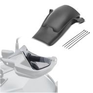 Set: Handguard extension compatible with BMW R 1250 GS 19-23 Motoguard light smoke + Rear Mudguard compatible with BMW R 1250 GS / Adventure 19-23 Inner fender Motoguard