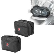 Set: LED Headlight QL2 ECE Lumitecs with Inner bags Vario Panniers compatible with BMW R 1200 GS 04-12 NV
