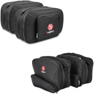 Set: Motorcycle Inner Bags Bagtecs MS2 + Pannier Liner Inner bag compatible with BMW K 1300 GT 09-11 Bagtecs