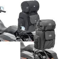 Set: Sissy Bar Bag SXL + Waterproof sissy bar bag for Chopper WPL