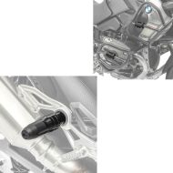 Set: Exhaust crash pad slider protector CP4 + Crash bar protectors / Protection bar for 0.87-1.10 inch