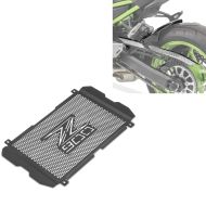 Set: Radiator Cover / Grill guard compatible with Kawasaki Z 900 17-24 KG1 + Rear hugger