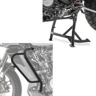 Set: Centre stand + Engine Guard fits for Harley Davidson Pan America 1250 21-24 Crash Bar ML