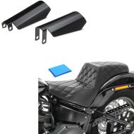Set: Hand guards fits for Harley Davidson Touring 06-17 Hand protection HP1 + 2-Up Gel Seat