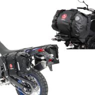 Set: Tail bag Rear Seat 40L + Saddlebags WP8 2x30L Roll Closure Side Bags