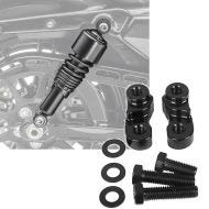,Set: Shock Absorber 10,,5 Inch + Rear Lowering Kit 1" Alu fits for Harley Davidson Sportster 05-20,