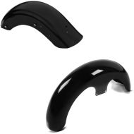 Set: Rear Fender CVO-Style II fits for Harley Davidson Touring 09-21 + Front-Fender 21" Inch Wrap