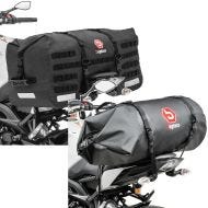 Set: Tail Bag SX70 Rear Seat Bag 70Ltr + Roll Bag BR50 Tail Bag duffle bag 50 Liters