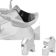 Set: Handguard extension + Handlebar riser / Handlebar Extension 1.18 inch compatible with BMW R 1200 GS / ADV 13-18