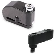 ,Set: Alarm Brake Disc Lock 120dB Theft protection + Rear View Mirror Extension,, Pair,, 1.57 inch,