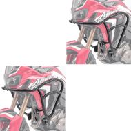 2x Fairing Crash bar upper part XL compatible with Honda Africa Twin CRF 1000 L 16-19 engine guard Discount Set