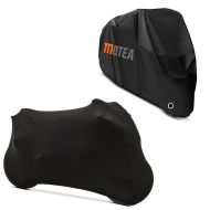 Set: Motorcycle tarpaulin cover Indoor M-L Stretch Garage blk Craftride with Cover BC1 XXL Outdoor Tarpaulin wp. blk