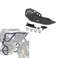 Crash bars upper and lower part + Skid Plate compatible with BMW F 850 GS / F 750 GS 18-20