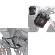 Crash bar compatible with Yamaha Tracer 9 / GT 21-24 engine + set crash bar bags 2x 6Ltr