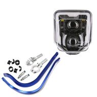 Handguards + LED headlight compatible with Husqvarna 701 Supermoto 15-24