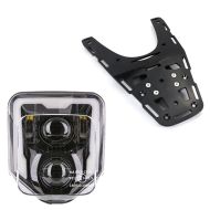 LED headlight + luggage rack compatible with Husqvarna 701 Supermoto 15-24