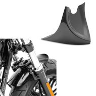 Set: Metal Front Fender Short fits for Harley Davidson Sportster fits forty Eight 48 / Special 10-20 Craftride + Belly pan fits for Harley Davidson Sportster 04-20 Craftride CP6 black