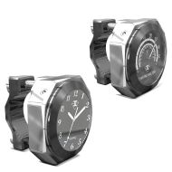 Handlebar clock analogue clock + handlebar thermometer compatible with Benelli Imperiale 400