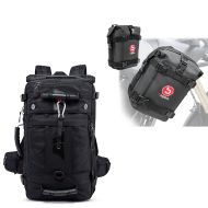 Backpack 35Ltr + set crash bar bags 2x 6Ltr