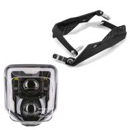 Handguards + LED headlight compatible with Husqvarna 701 Supermoto 15-24