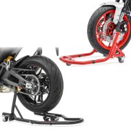 Paddock Stand Dolly + Paddock Stand front maneuvering aid