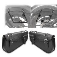 Saddlebags Arizona 3Ltr + Saddlebag Support Brackets set compatible with Honda Rebel 500 CMX 17-24 (pair)