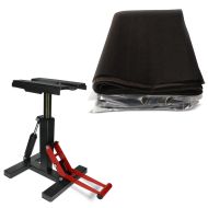 Hydraulic motocross stand lifting stand Cross-Lift-Pro + oil mat compatible with Kawasaki Z 900 / RS / RS Cafe