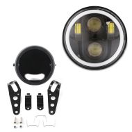 LED headlight housing SG 5 75" + LED headlight 5.75 inch