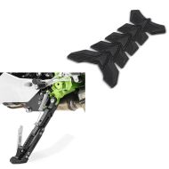 Side stand height adjustable aluminum + tank pad Fishbone TF1 tank protection sticker universal