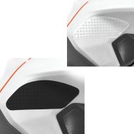 Side tank pad grip pad M clear + side tank pad grip pad M compatible with BMW S 1000 R / RR / XR