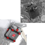 Crash bar bag compatible with Ducati Multistrada 1200 Enduro waterproof G3R + crash bar bag Dark Gear 4L