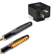 Running light indicator + 12V 2 L-PIN indicator relay compatible with Kawasaki Vulcan S